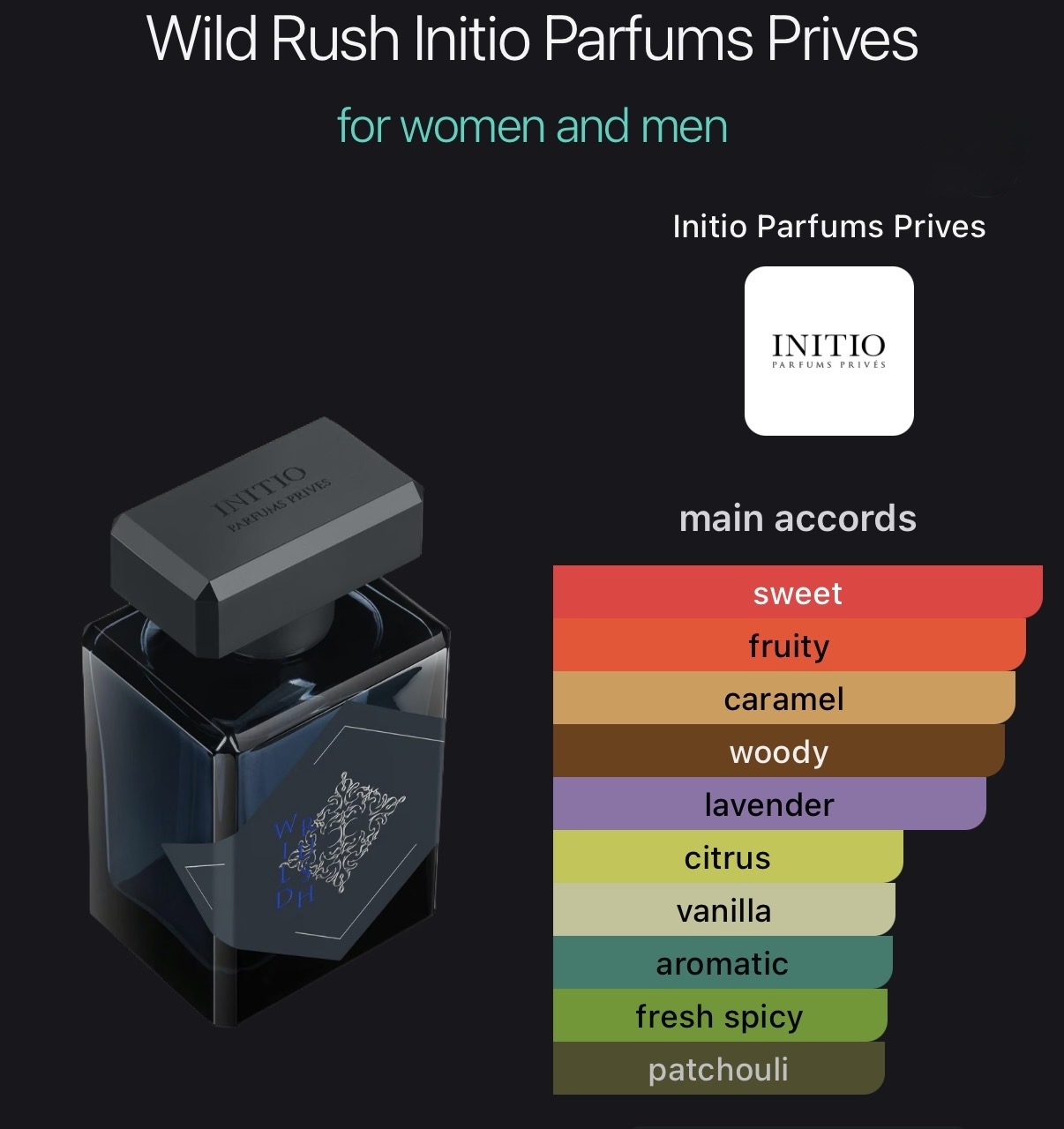 Initio Wild Rush catalog page